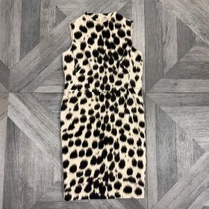 Akris sleeveless leopard dress